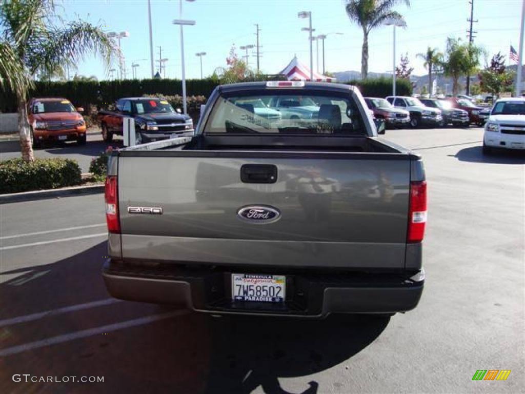 2005 F150 XL Regular Cab - Dark Shadow Grey Metallic / Medium Flint Grey photo #11