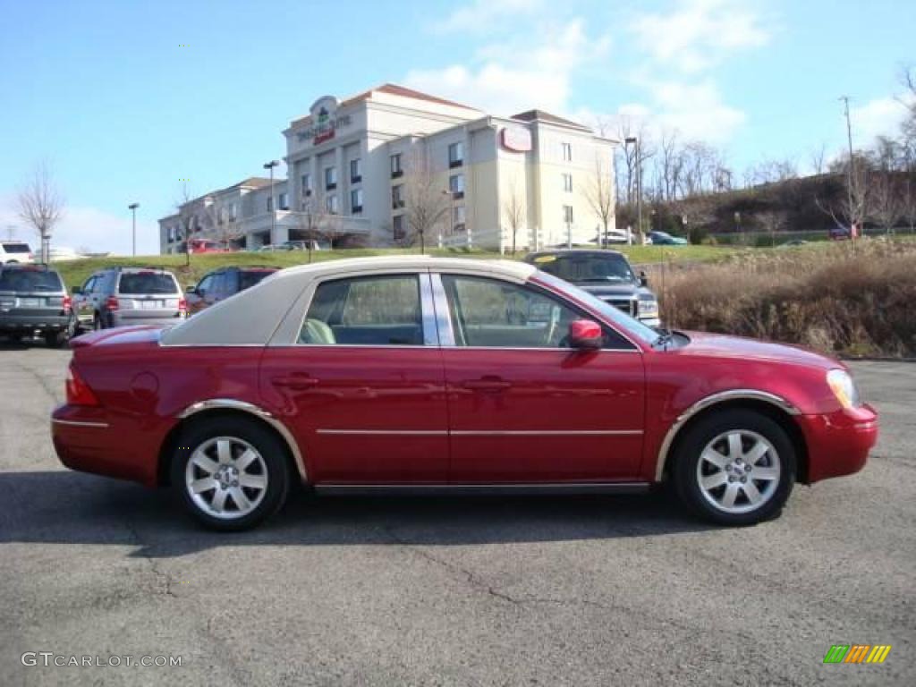 2006 Five Hundred SEL AWD - Redfire Metallic / Pebble Beige photo #2