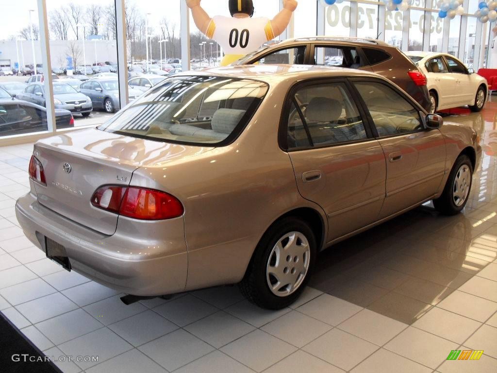 1999 Corolla LE - Sandrift Metallic / Pebble Beige photo #3