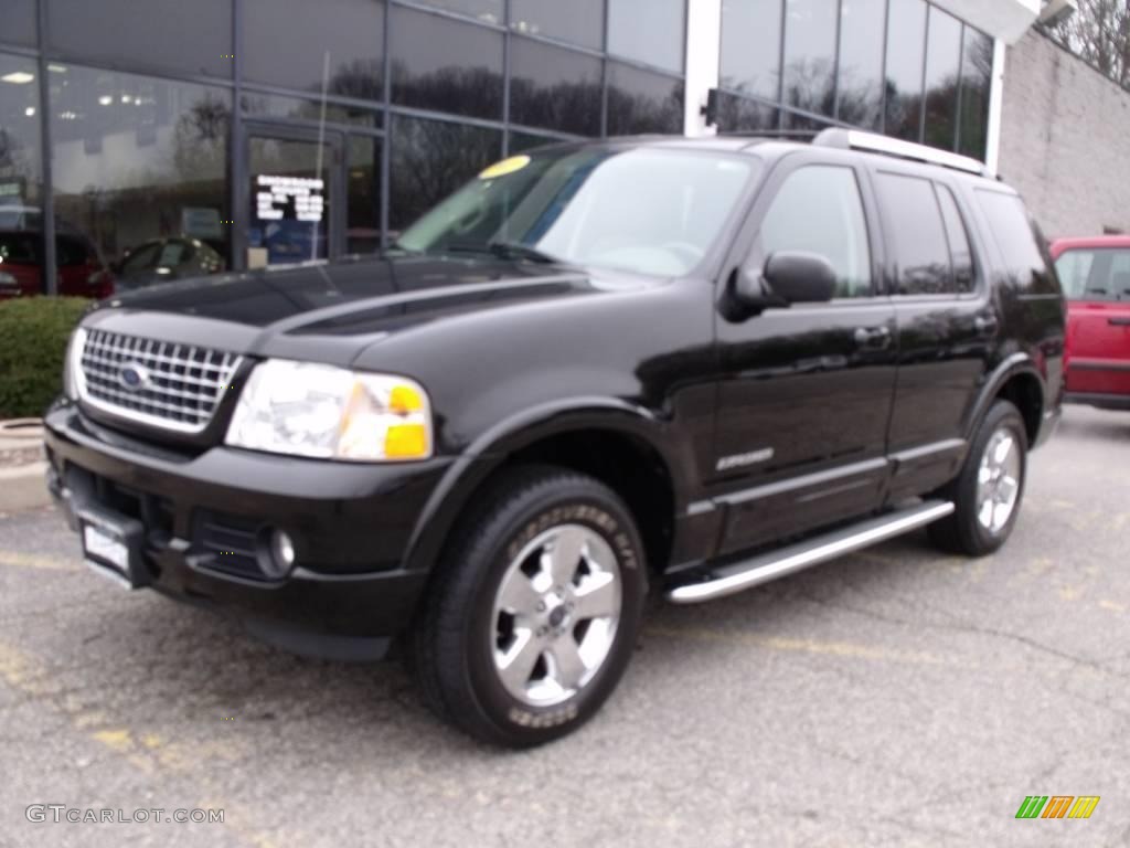 2005 Explorer Limited 4x4 - Black / Medium Parchment photo #3