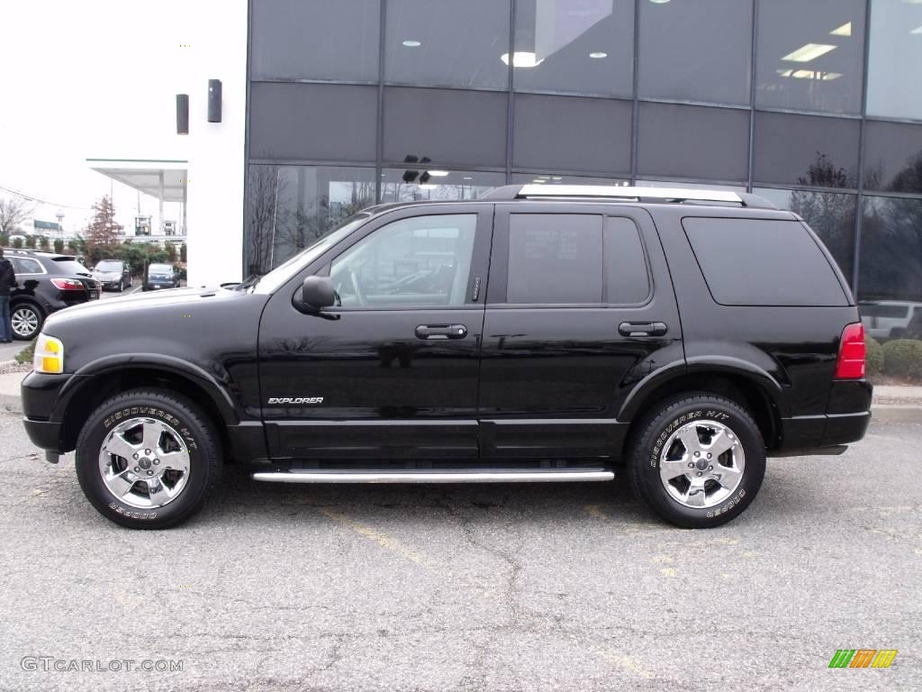 2005 Explorer Limited 4x4 - Black / Medium Parchment photo #5
