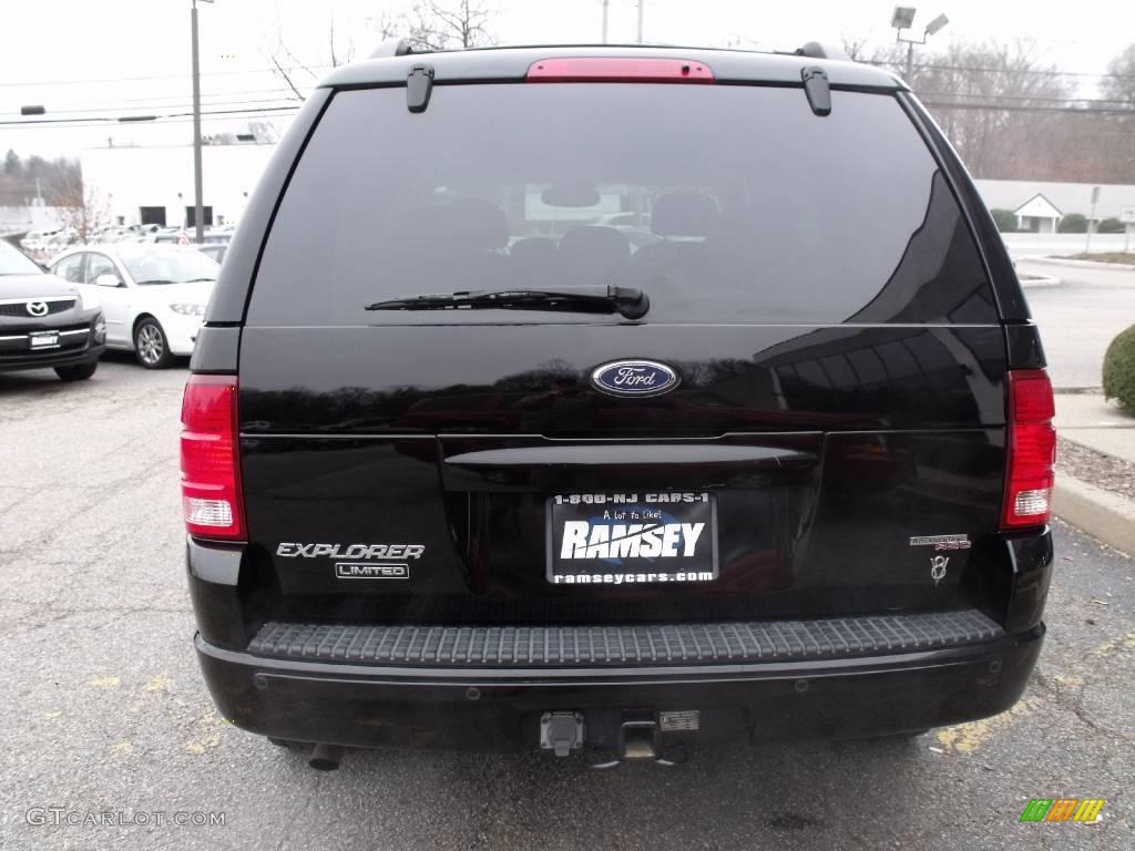 2005 Explorer Limited 4x4 - Black / Medium Parchment photo #7