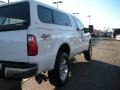 Oxford White - F250 Super Duty Lariat SuperCab 4x4 Photo No. 5