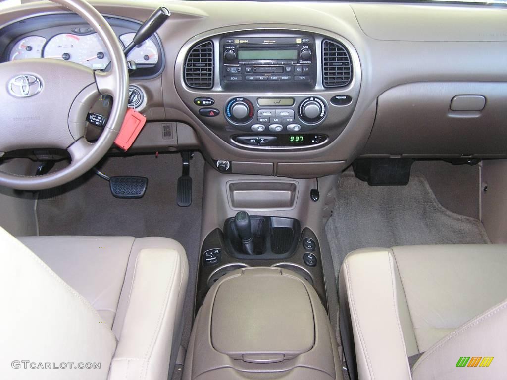 2004 Sequoia Limited 4x4 - Natural White / Oak photo #11