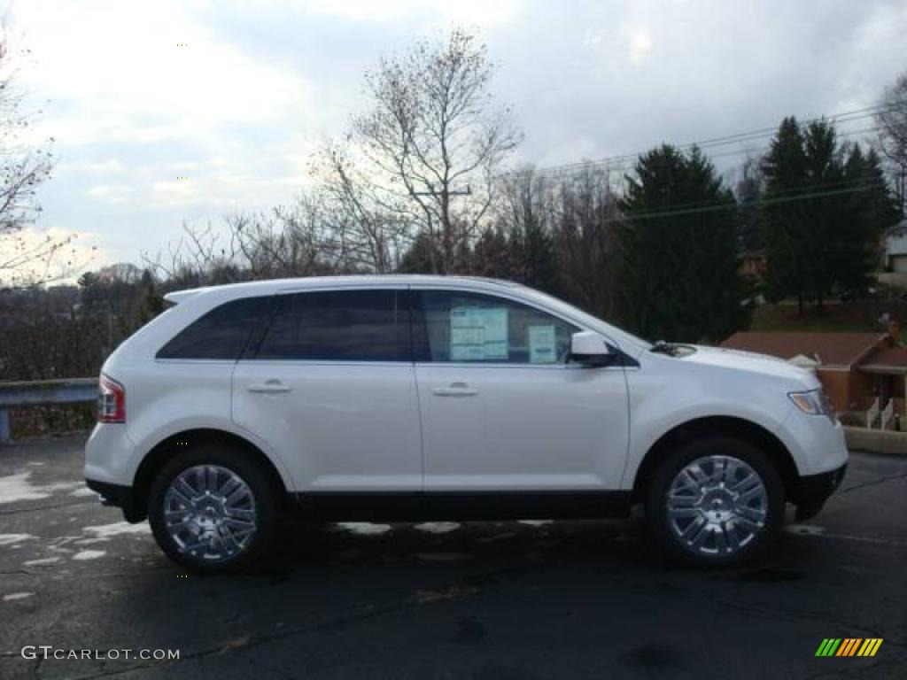 2010 Edge Limited AWD - White Platinum Tri-Coat / Medium Light Stone photo #2