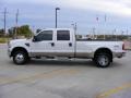 2008 Oxford White Ford F350 Super Duty Lariat Crew Cab 4x4 Dually  photo #6