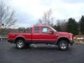 Red - F250 Super Duty FX4 SuperCab 4x4 Photo No. 2