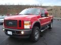 Red - F250 Super Duty FX4 SuperCab 4x4 Photo No. 7