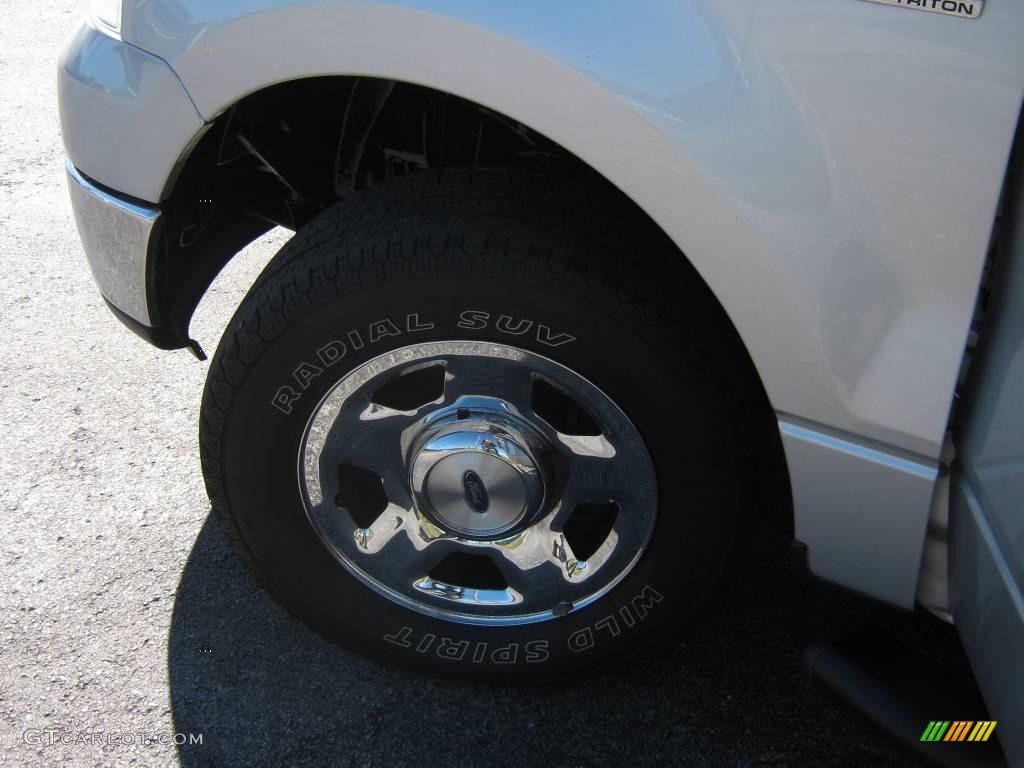 2004 F150 XLT SuperCab - Silver Metallic / Medium Graphite photo #13