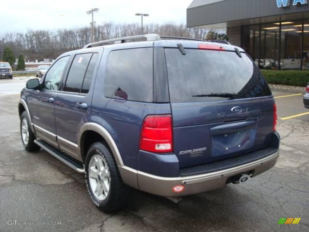 2004 Explorer Eddie Bauer 4x4 - Medium Wedgewood Blue Metallic / Medium Parchment photo #2