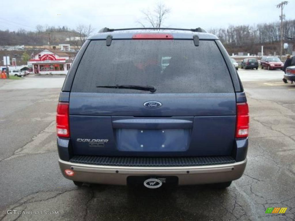 2004 Explorer Eddie Bauer 4x4 - Medium Wedgewood Blue Metallic / Medium Parchment photo #3