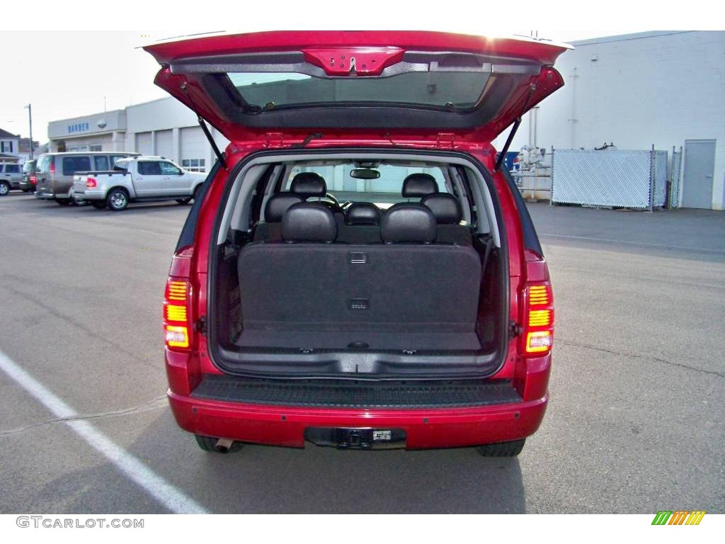 2005 Explorer Limited 4x4 - Redfire Metallic / Graphite photo #26