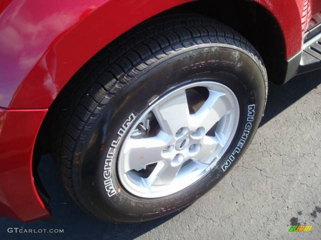 2010 Escape XLT V6 4WD - Sangria Red Metallic / Charcoal Black photo #9