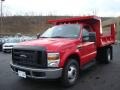 Red - F350 Super Duty XL Regular Cab Chassis Dump Truck Photo No. 7