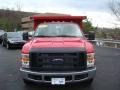 Red - F350 Super Duty XL Regular Cab Chassis Dump Truck Photo No. 8
