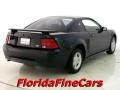2001 Black Ford Mustang V6 Coupe  photo #2