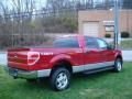 2010 Red Candy Metallic Ford F150 XLT SuperCrew 4x4  photo #3