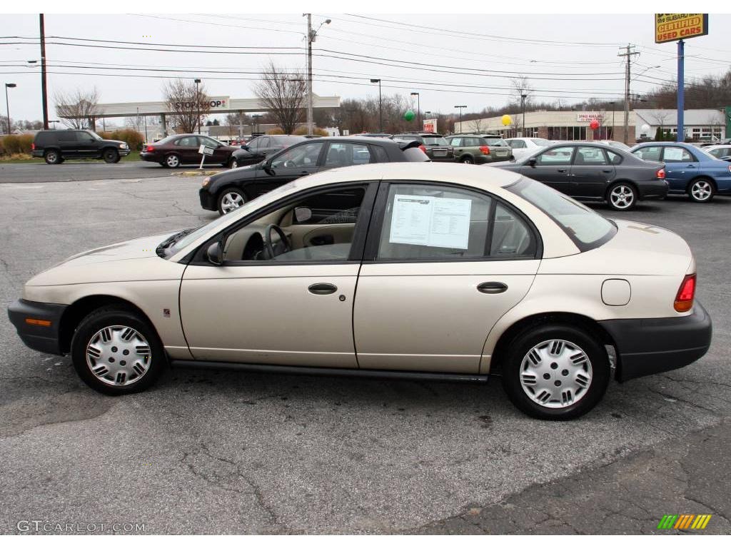 1999 S Series SL1 Sedan - Gold / Tan photo #8