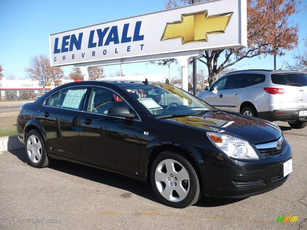 2009 Aura XE - Carbon Flash Metallic / Gray photo #1