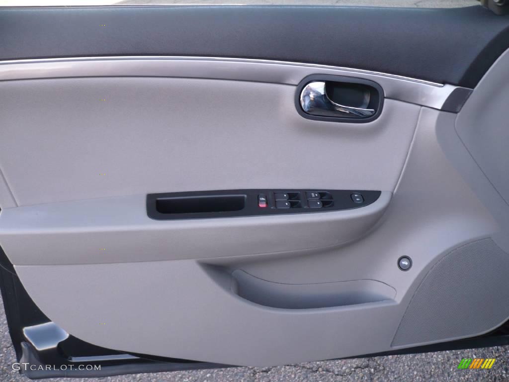 2009 Aura XE - Carbon Flash Metallic / Gray photo #7