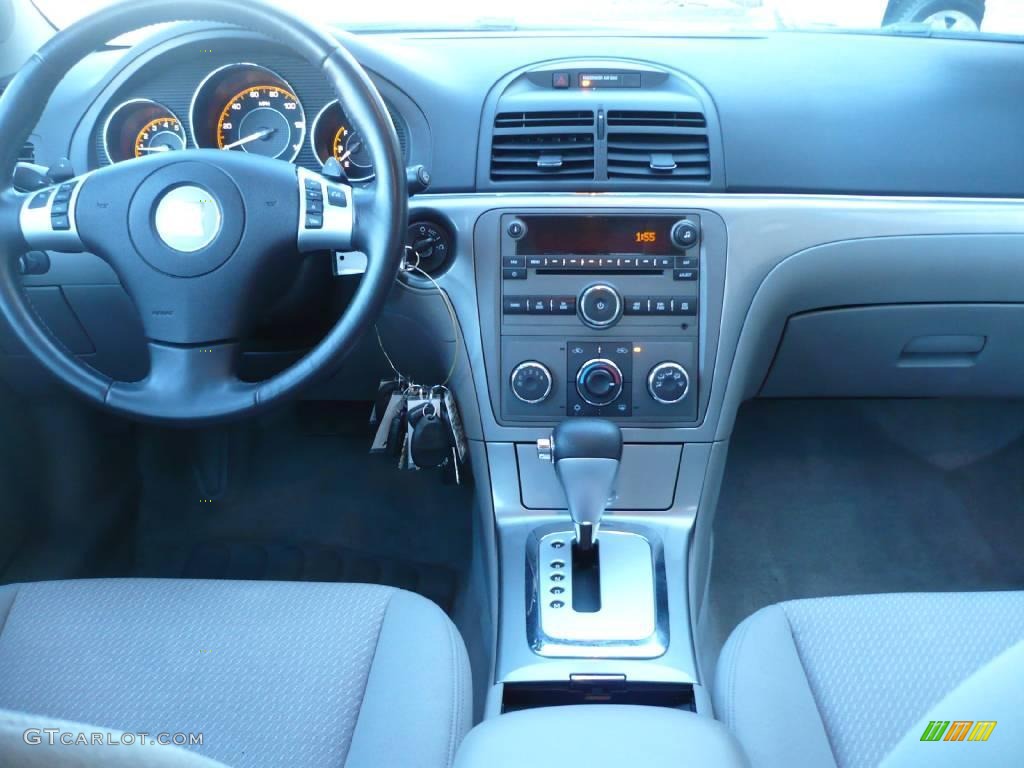 2009 Aura XE - Carbon Flash Metallic / Gray photo #15