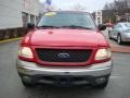 2002 Bright Red Ford F150 XL SuperCab 4x4  photo #6