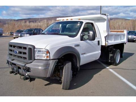 2005 Ford F450 Super Duty XL Regular Cab 4x4 Chassis Dump Truck Data, Info and Specs