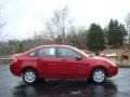 2010 Sangria Red Metallic Ford Focus S Sedan  photo #2