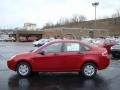 2010 Sangria Red Metallic Ford Focus S Sedan  photo #6