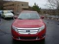 2010 Sangria Red Metallic Ford Fusion Sport AWD  photo #8