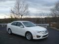 2010 White Suede Ford Fusion SEL  photo #1