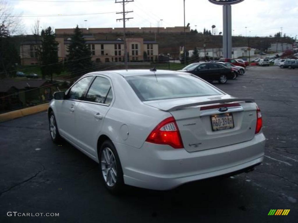 2010 Fusion SEL - White Suede / Medium Light Stone photo #5