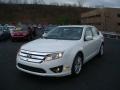 2010 White Suede Ford Fusion SEL  photo #7