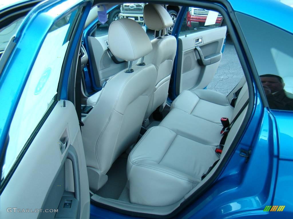 2010 Focus SEL Sedan - Blue Flame Metallic / Medium Stone photo #9