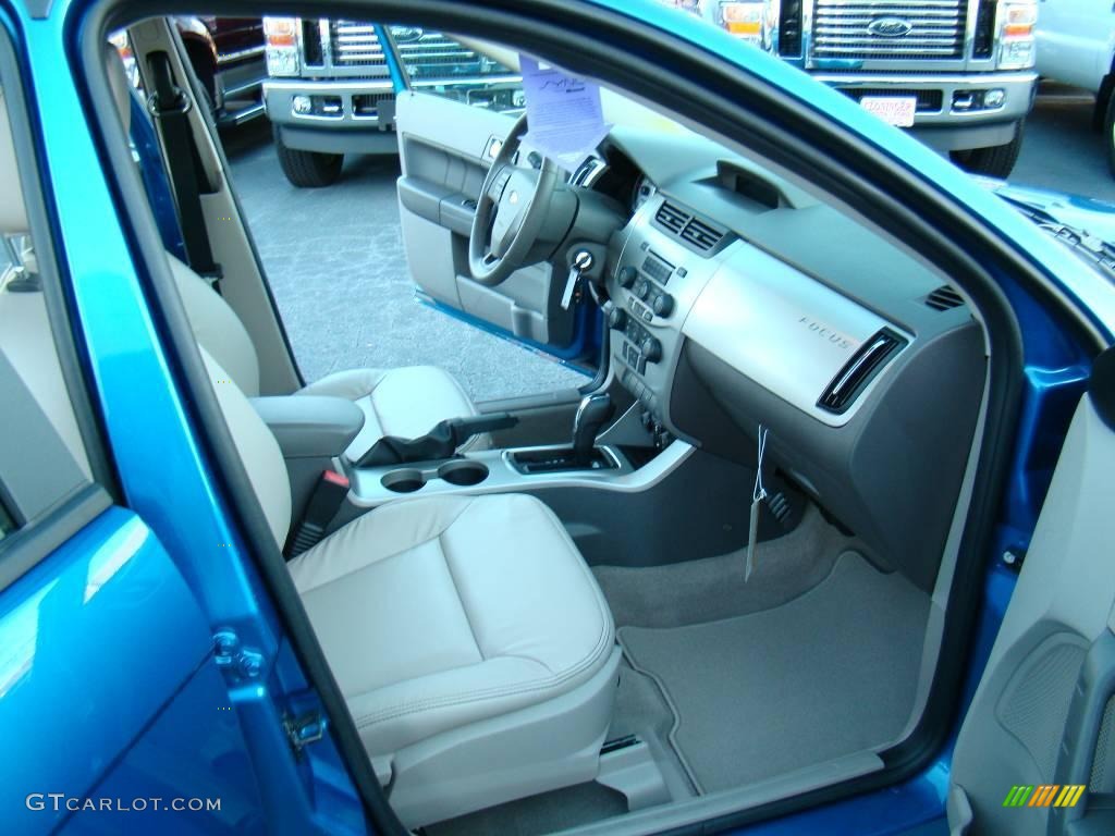 2010 Focus SEL Sedan - Blue Flame Metallic / Medium Stone photo #11
