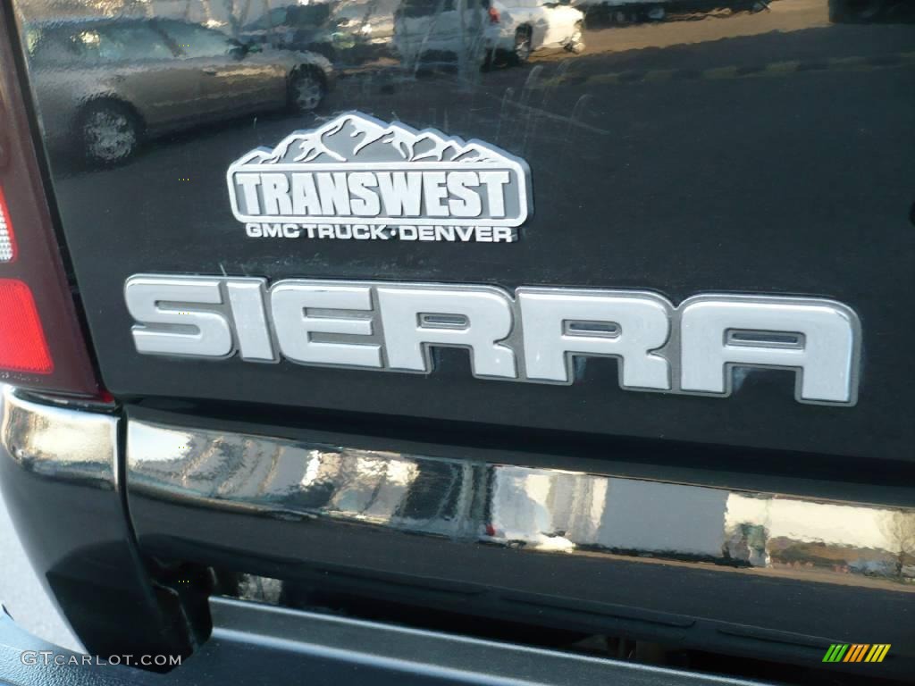 2007 Sierra 2500HD Classic SLT Crew Cab 4x4 - Onyx Black / Medium Gray photo #13