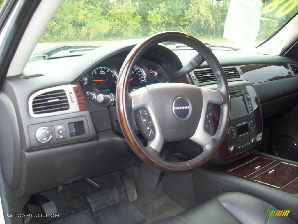 2008 Sierra 1500 Denali Crew Cab AWD - Summit White / Ebony photo #7