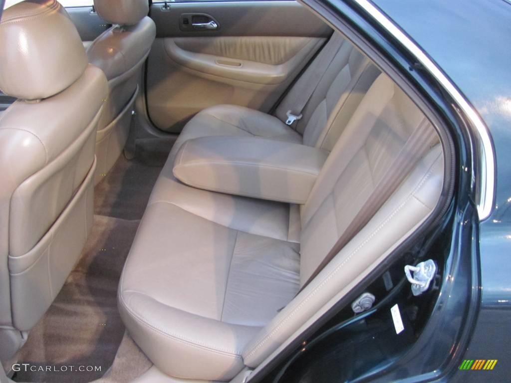 1996 Accord EX V6 Sedan - Sherwood Green Pearl Metallic / Beige photo #8
