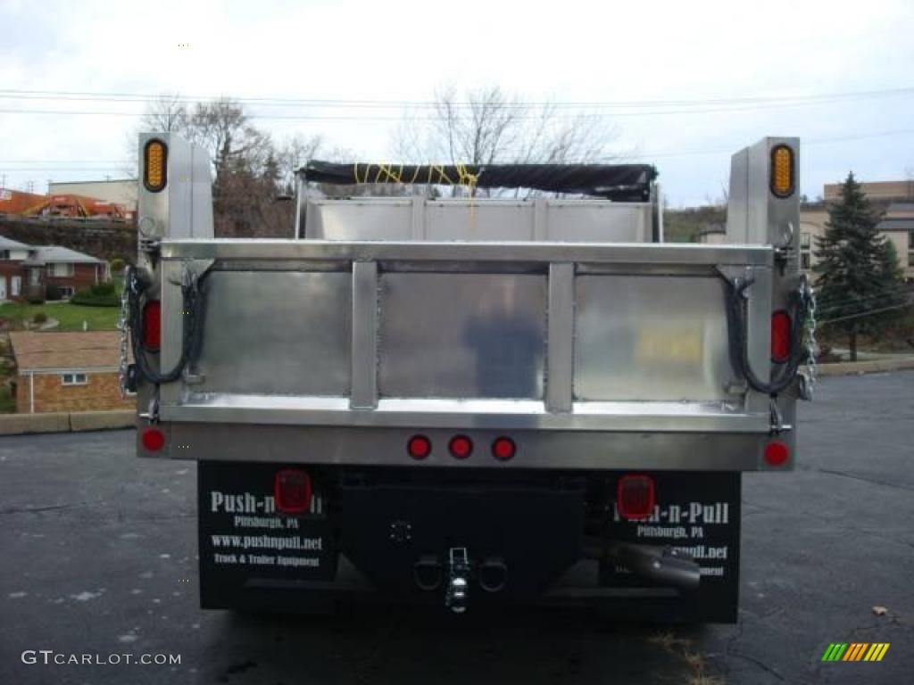 2010 F450 Super Duty Regular Cab 4x4 Chassis Dump Truck - Bright Red / Medium Stone photo #4