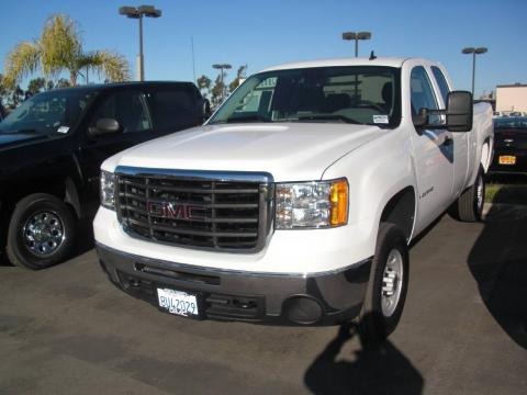 2009 GMC Sierra 2500HD Work Truck Extended Cab Data, Info and Specs