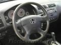 2001 Nighthawk Black Pearl Honda Civic EX Coupe  photo #16