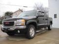 2004 Onyx Black GMC Sierra 1500 SLE Extended Cab 4x4  photo #1