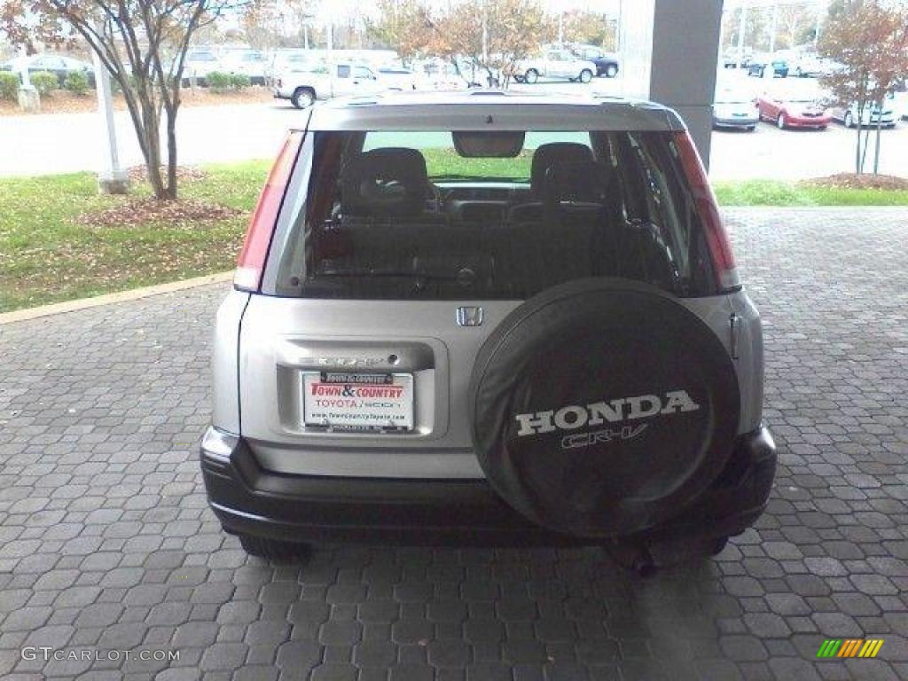 2001 CR-V LX - Satin Silver Metallic / Dark Gray photo #4
