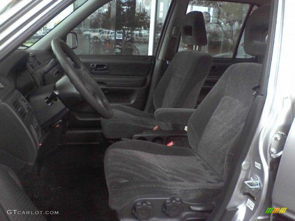 2001 CR-V LX - Satin Silver Metallic / Dark Gray photo #6