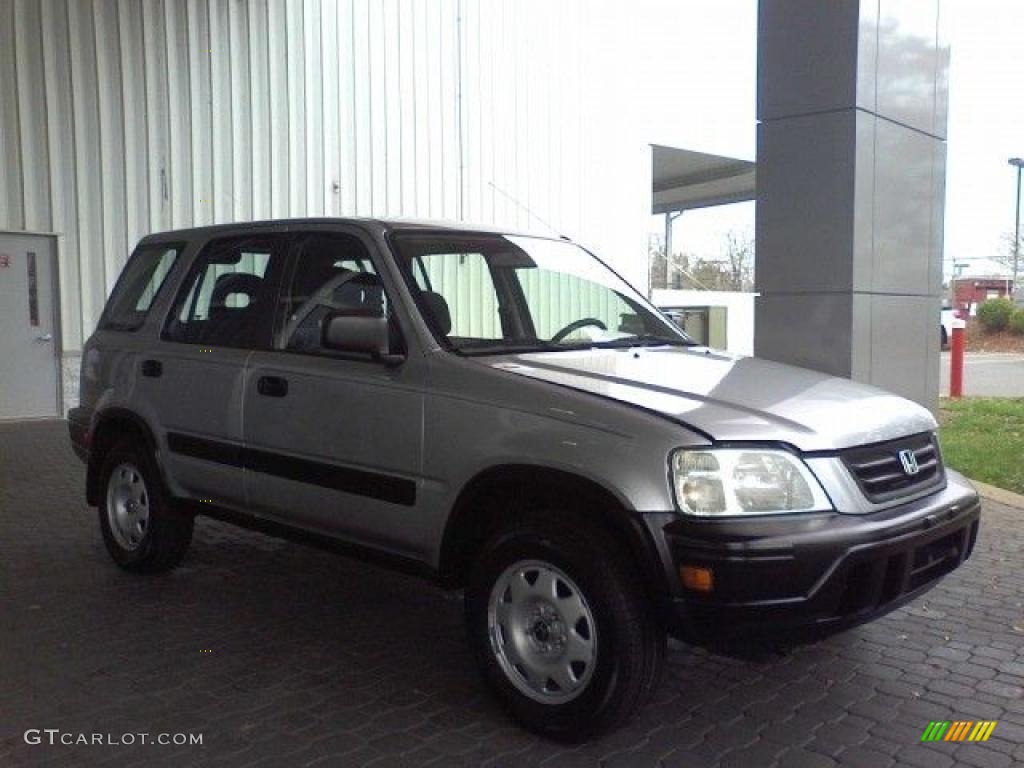 2001 CR-V LX - Satin Silver Metallic / Dark Gray photo #17