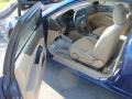 2004 Vivid Blue Pearl Honda Civic LX Coupe  photo #9