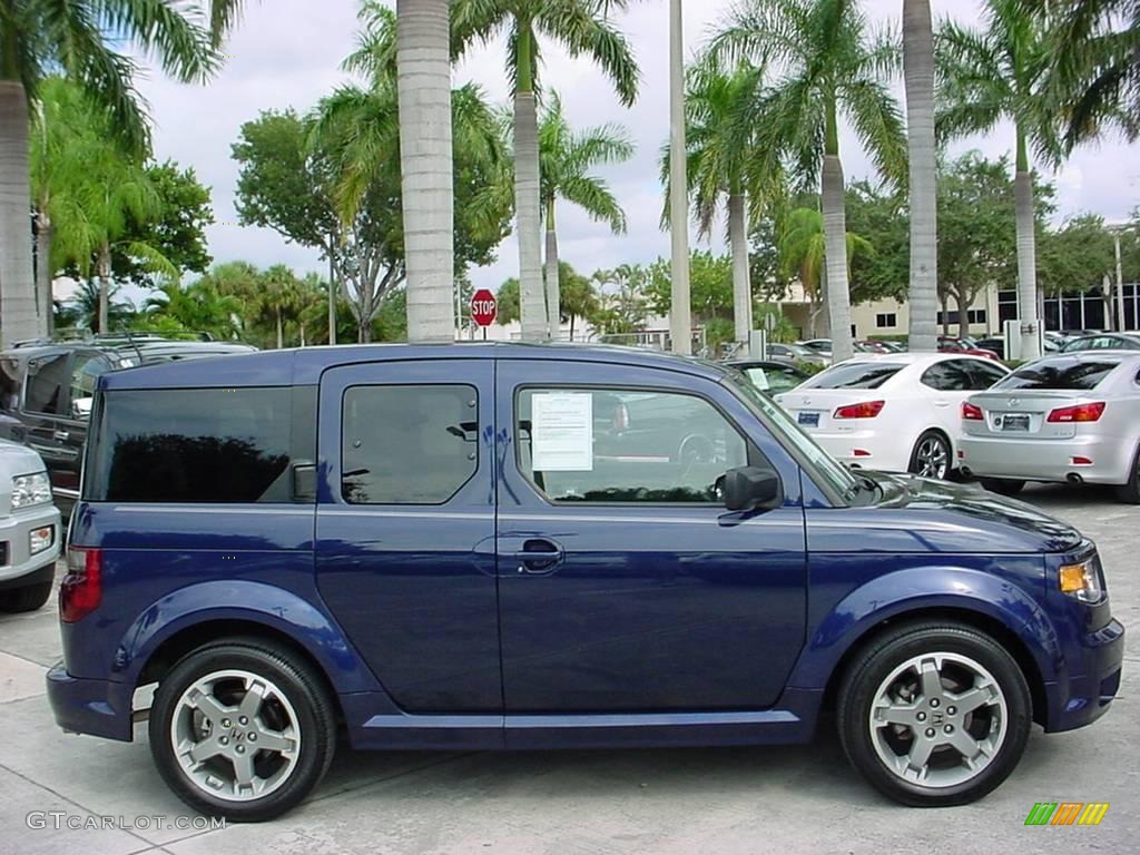 2008 Element SC - Royal Blue Pearl / Titanium/Black photo #2