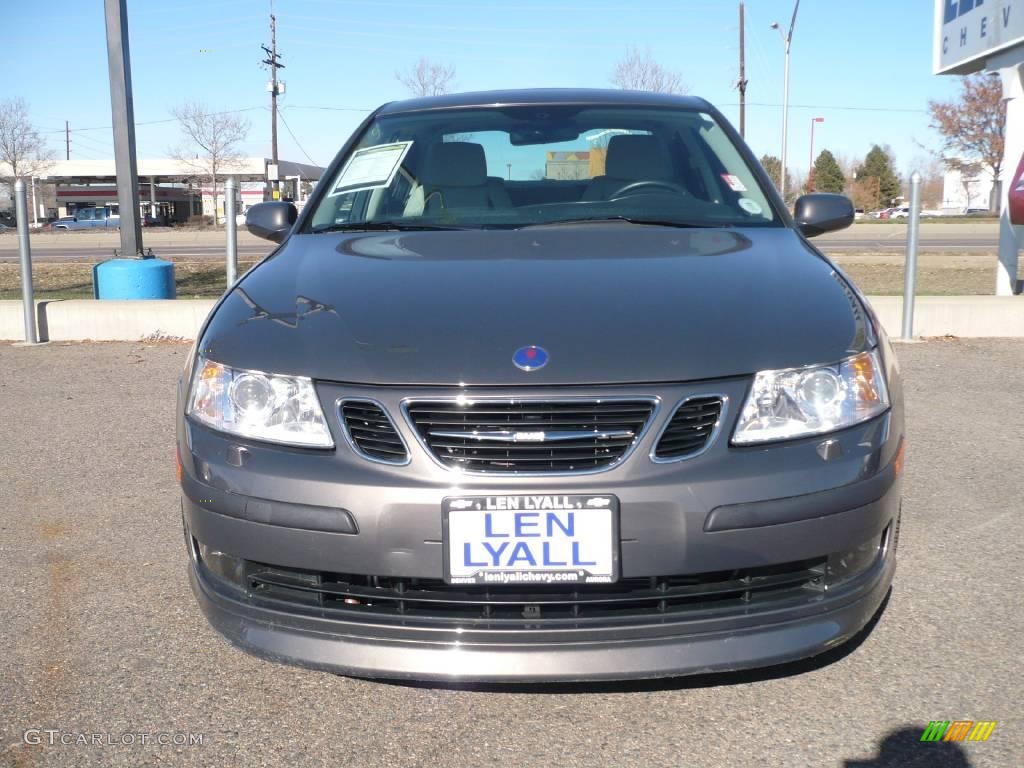 2007 9-3 Aero Sport Sedan - Smoke Beige Metallic / Parchment/Black photo #2