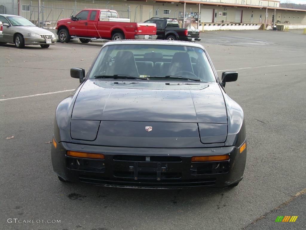 1991 944 S2 Convertible - Black / Black photo #3