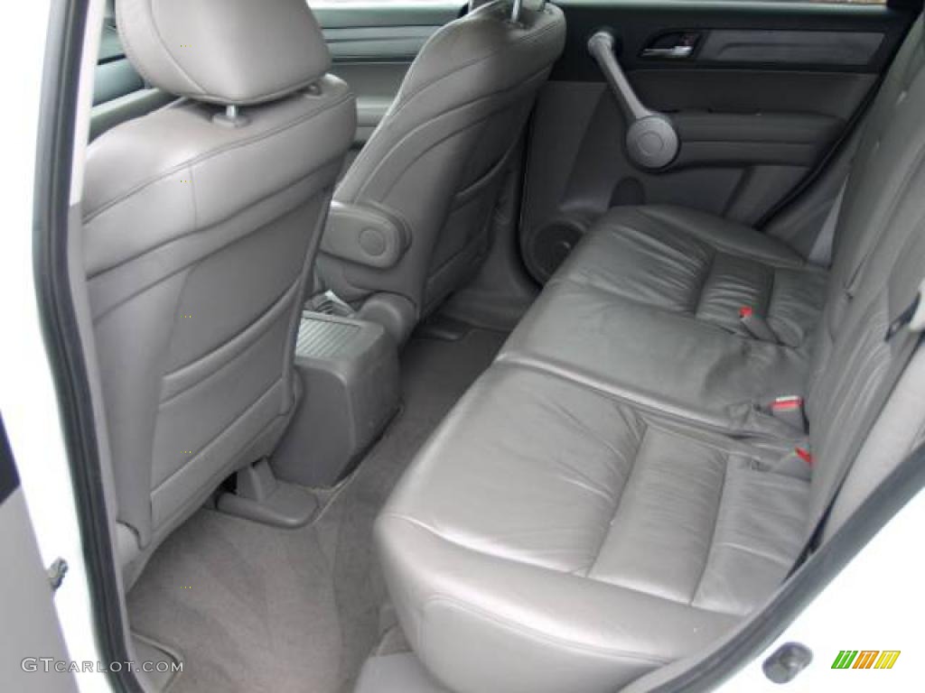2007 CR-V EX-L 4WD - Taffeta White / Gray photo #10